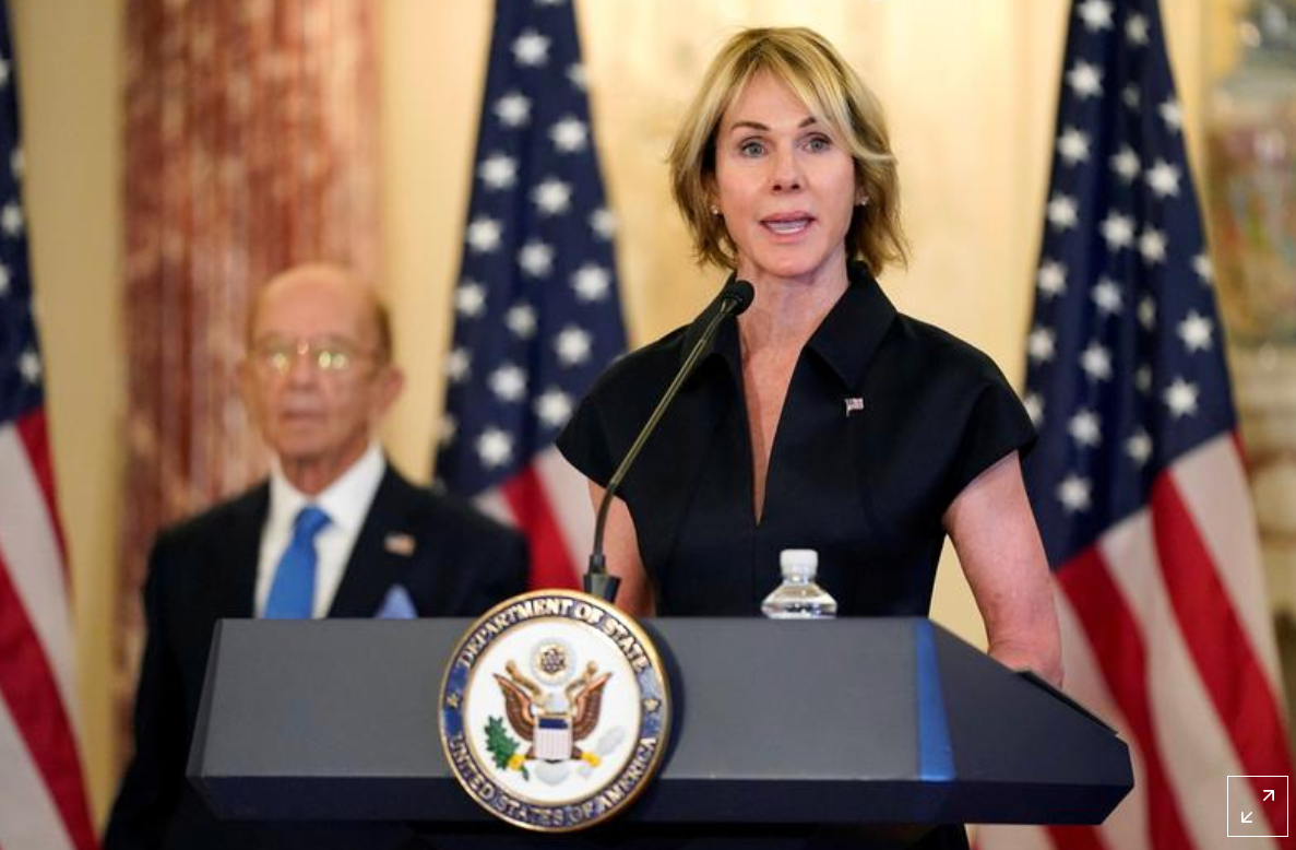 美国务院取消本周所有外访行程,包括美驻联合国大使访台计划