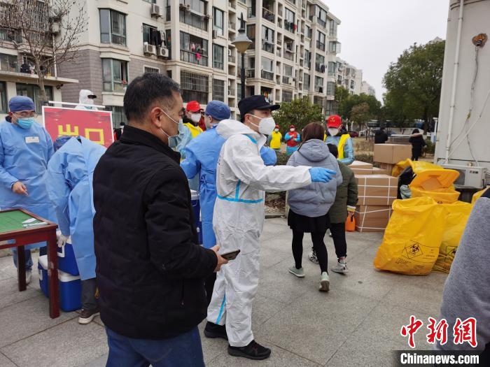上海小区核酸检测图片图片