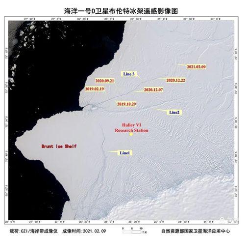 在整理分析海洋一號c/d衛星海岸帶成像儀(hy-1c/d czi)獲取的南極區域