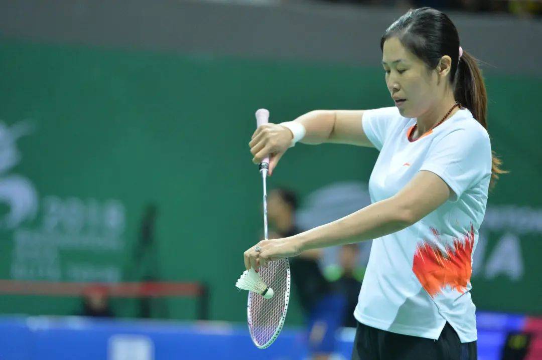 2018年成都,高崚参加2018亚洲羽毛球精英巡回赛