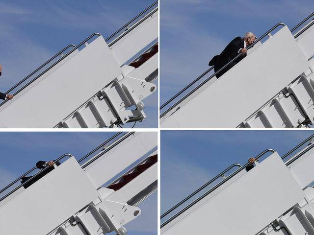 前白宫医生评论"拜登连摔3次":"有点不对劲"