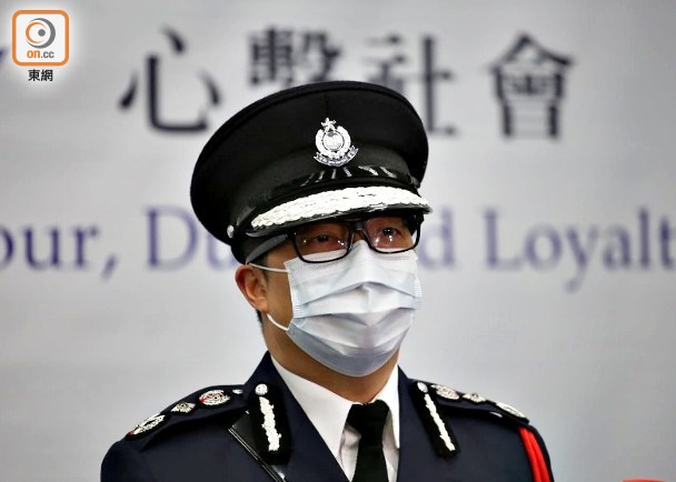 港警一哥鄧炳強(圖:香港東網)