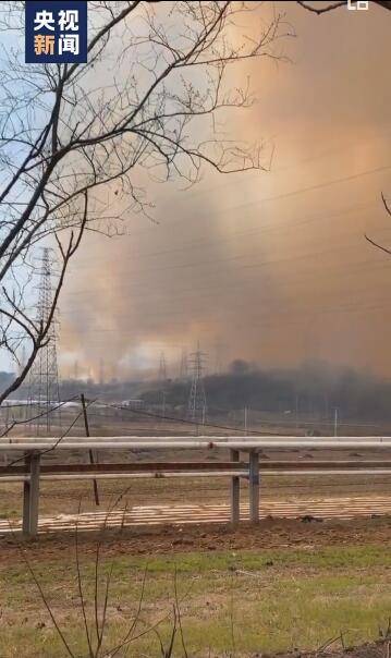 辽宁抚顺一村民烧田引发山火