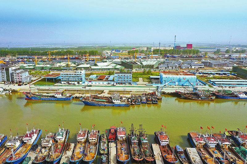 走进射阳县黄沙港渔港小镇