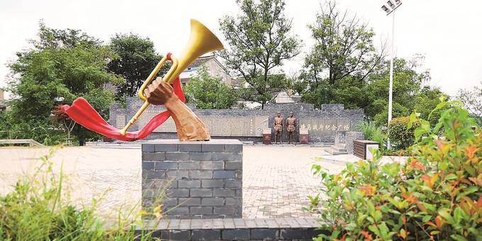 塘马战斗纪念广场. 张宇熠 摄