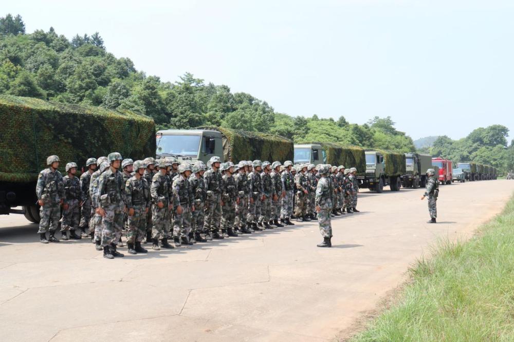 練!練!桂林聯勤保障中心某基地實保實訓練硬功