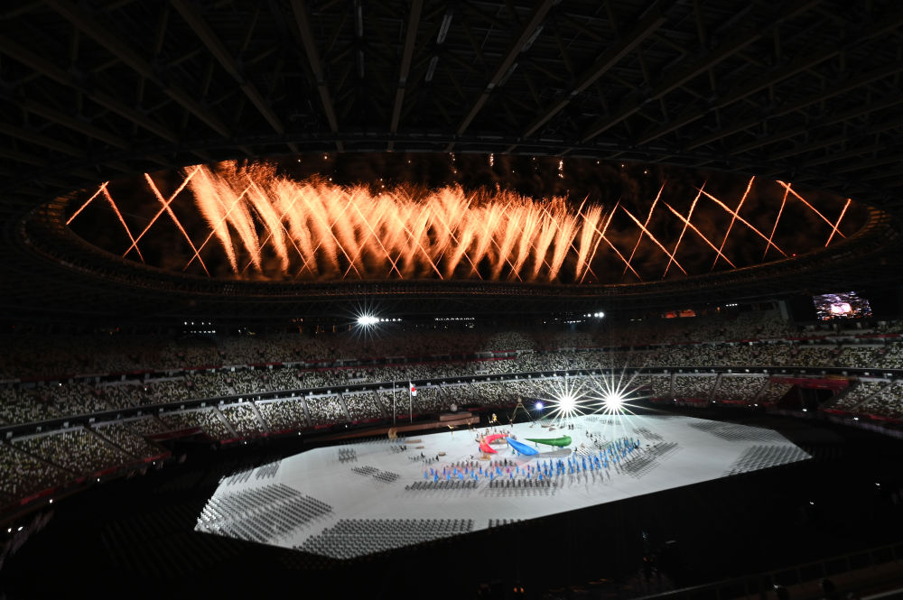 残奥运会开幕式图片