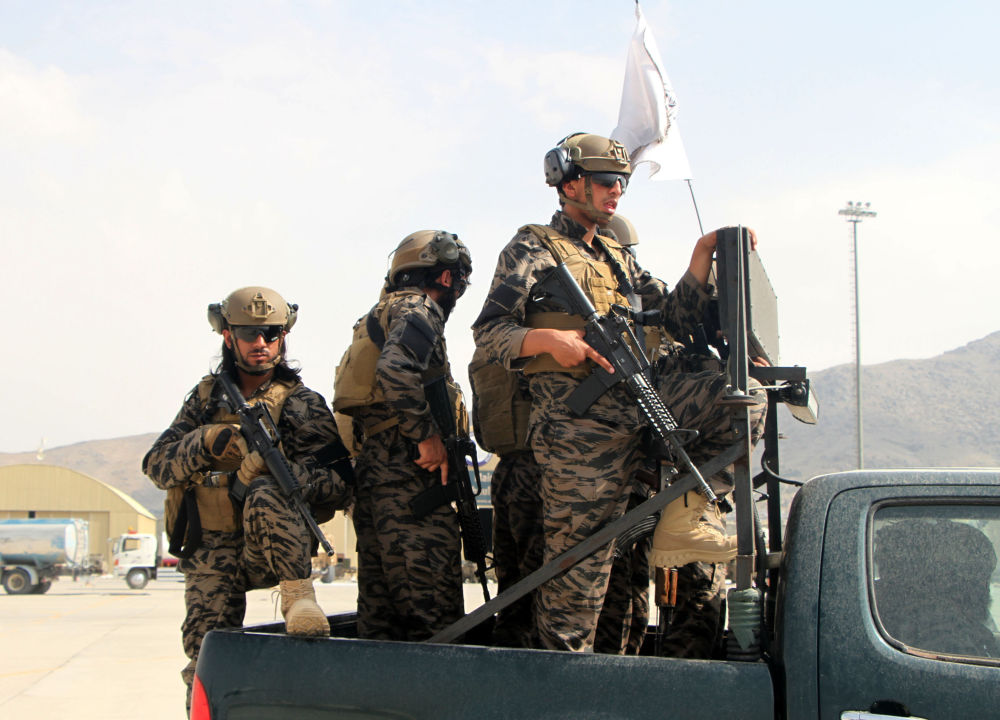 塔利班士兵图片