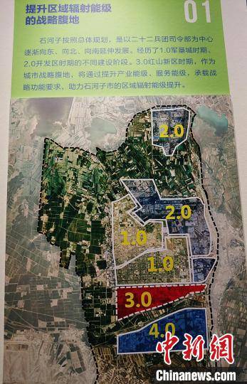 70年来,石河子城市规划从1.0到4.0.  史玉江 摄