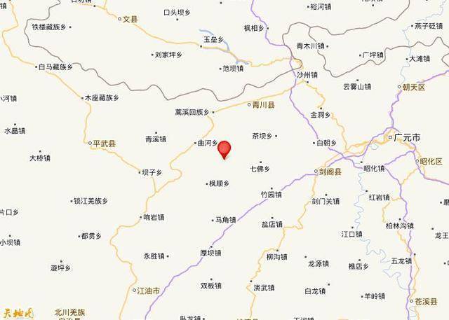 四川广元青川县发生40级地震近70趟列车晚点或停运