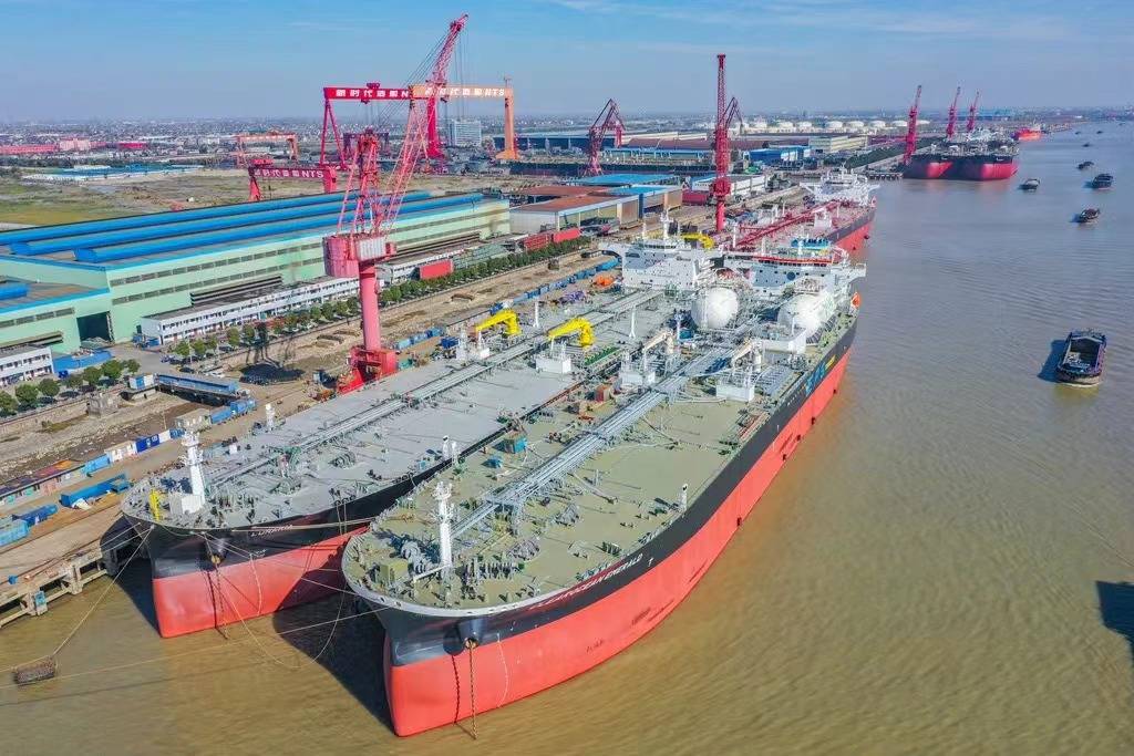 近日,江苏新时代造船有限公司又一艘16.