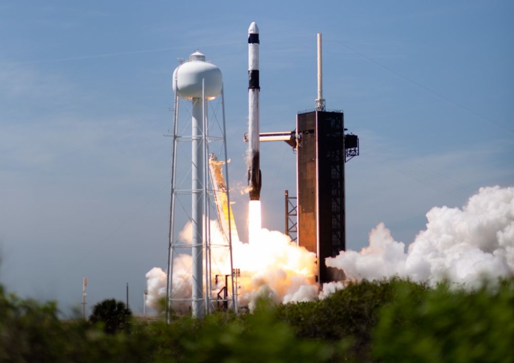 spacex猎鹰9再为美国家侦察局发射间谍卫星