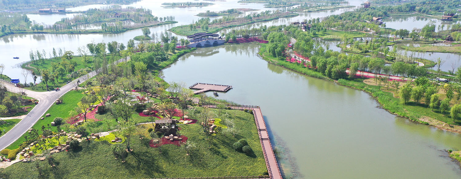 扬州北湖湿地公园盛大开园