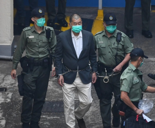 祸港头目黎智英涉欺诈罪 法官裁定表证成立