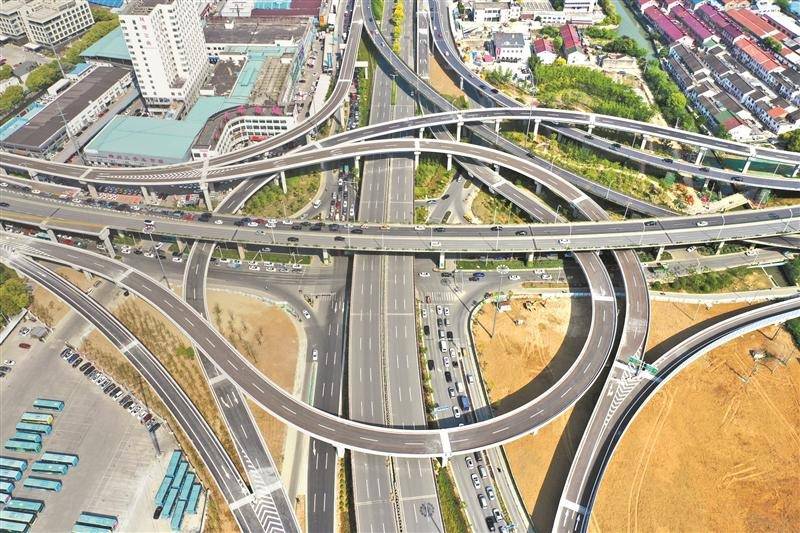 江海西路快速化改造主线贯通 黄巷立交打通"喉咙口"与快速内环无缝
