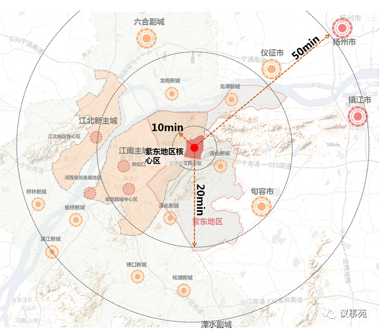 南京紫东地区核心区的城市规划设计方案近日已进行公众意见征询.