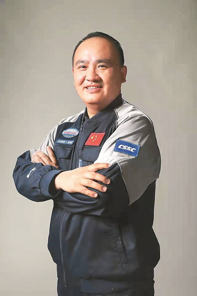 省党代表,中国船舶集团有限公司第七〇二研究所副所长 叶聪