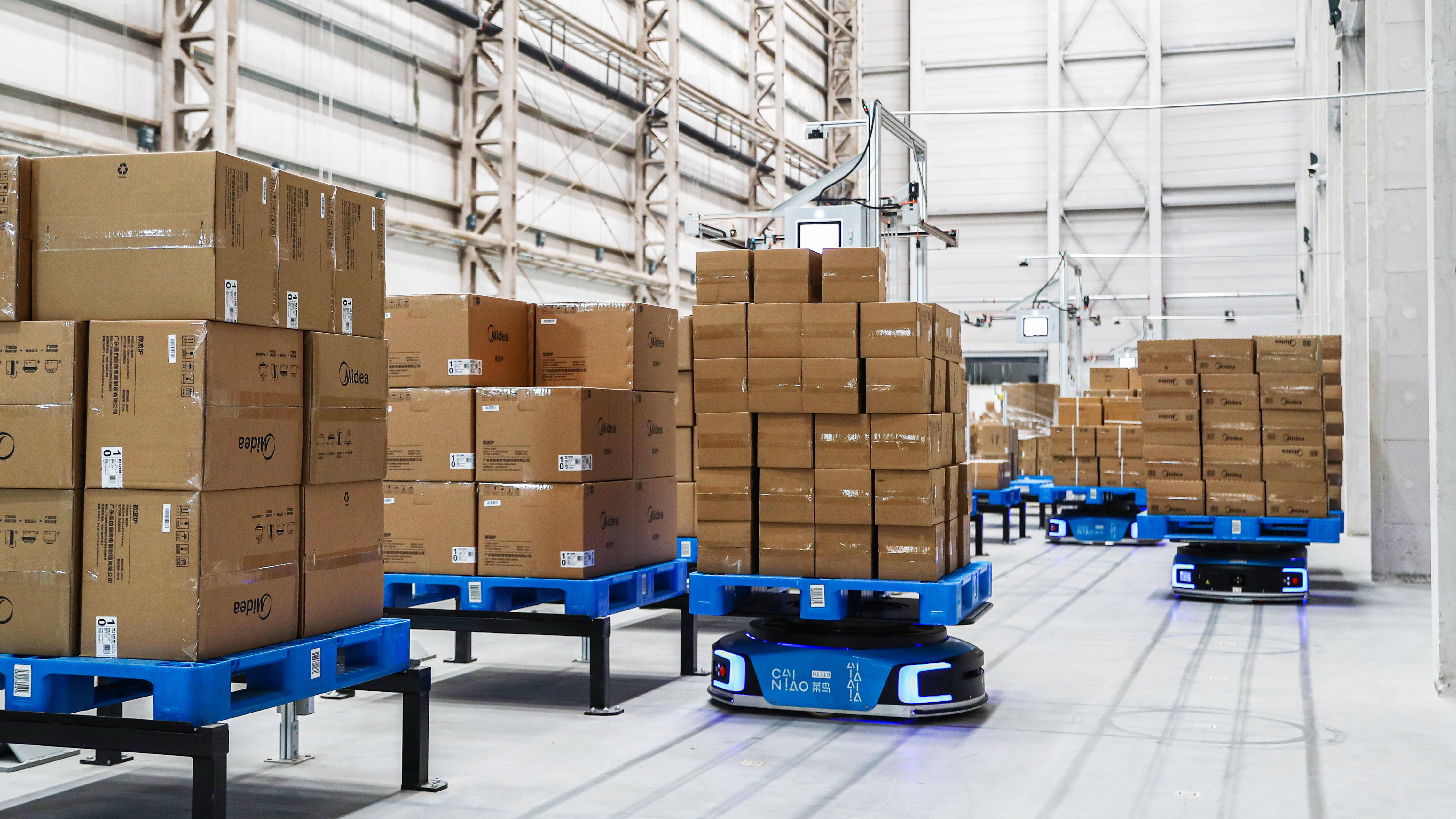 双11来了菜鸟南京上线第三代无人仓效率翻倍