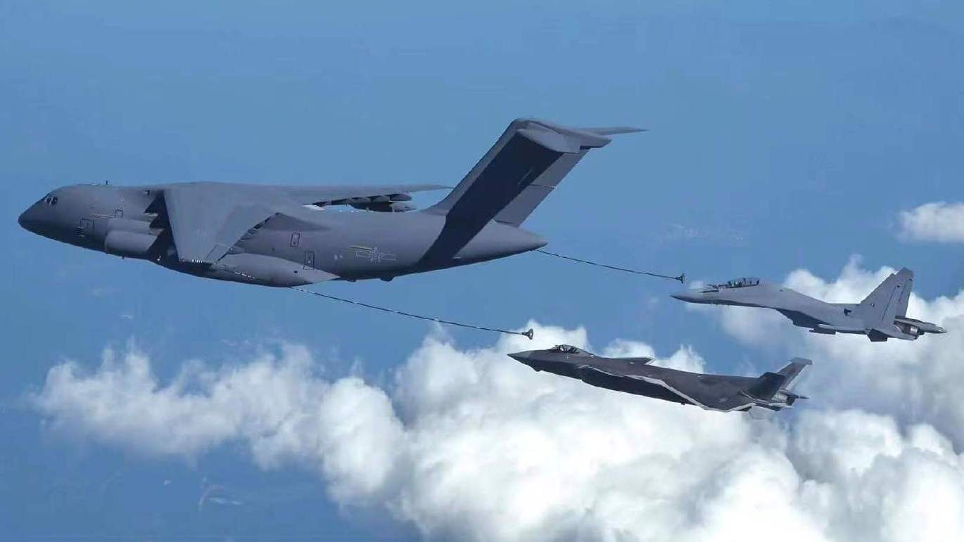 运油20歼20歼16同框释放哪些信息