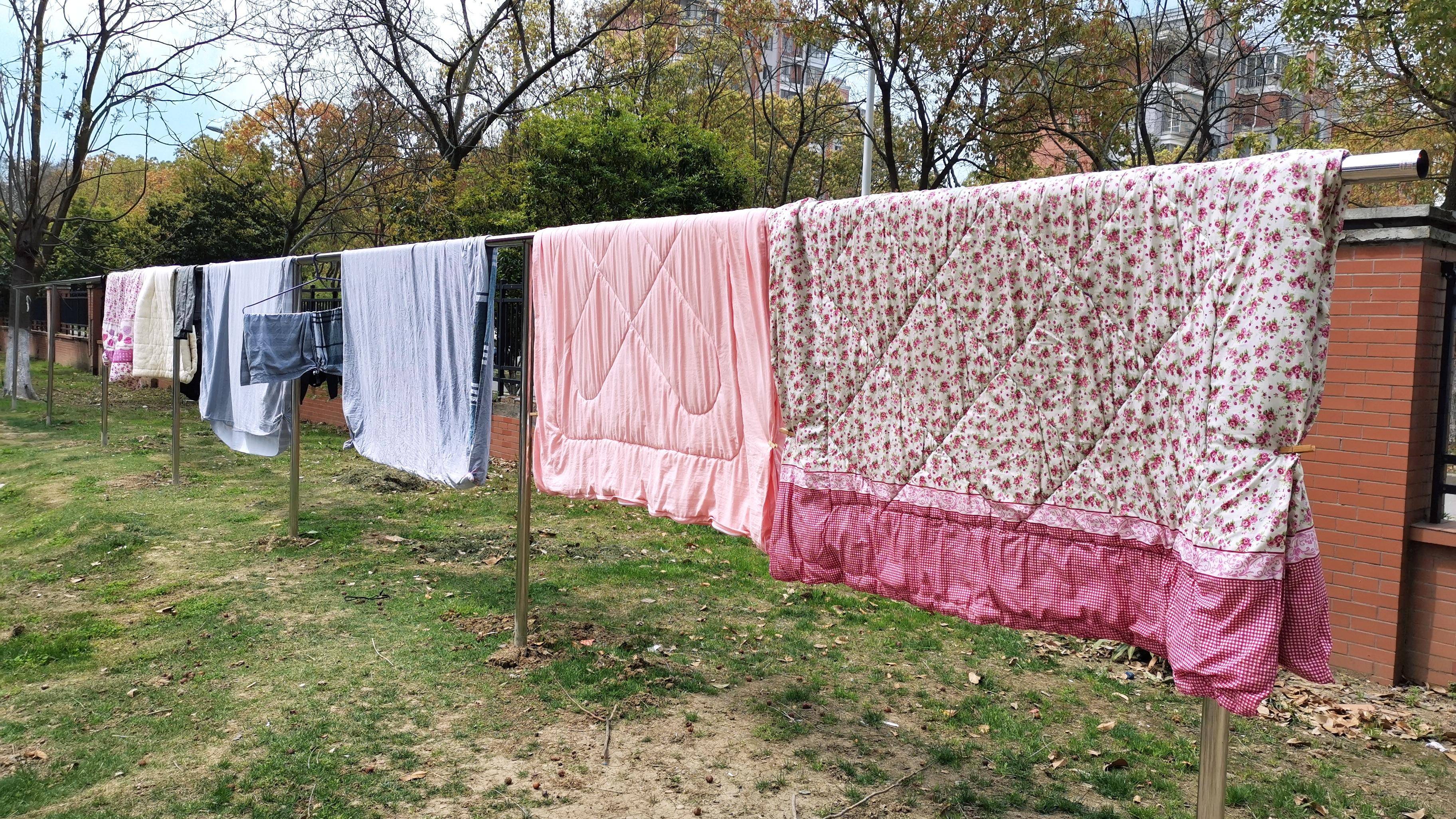 视频|千米"共享晾衣架",晒出小幸福